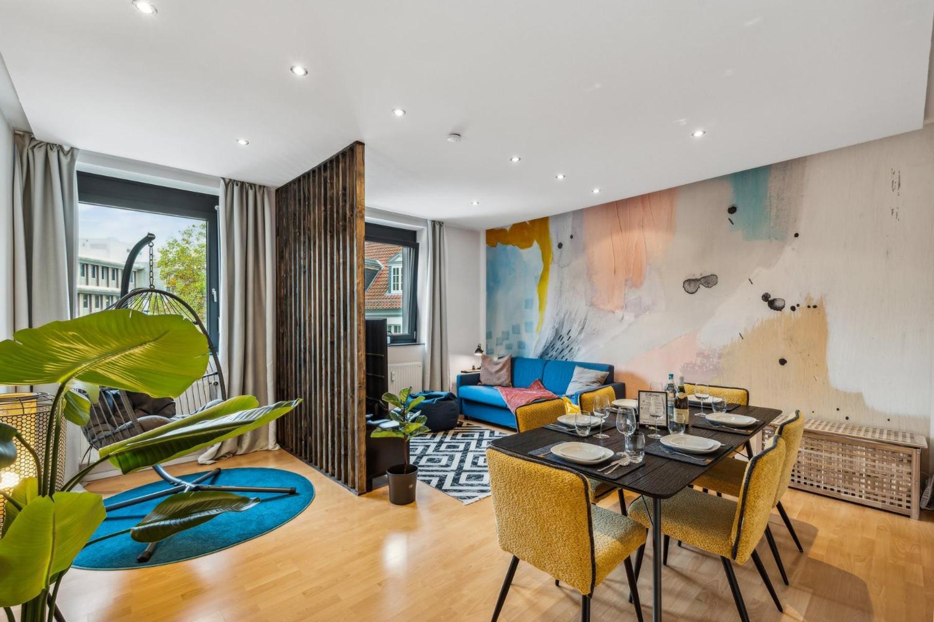 Maremar - City Design Apartment - 2 Schlafzimmer - Luxus Boxspringbetten - Kueche - Highspeed Wifi - Arbeitsplaetze Μπραουνσβάιγκ Εξωτερικό φωτογραφία